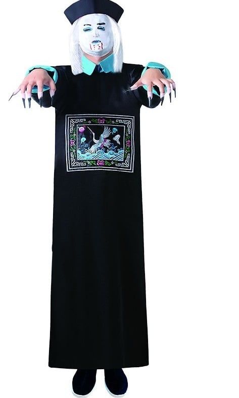 HLW001 - Trang Phục Hóa Trang Cương Thi, Bộ Đồ Hóa Trang Halloween Dành Cho Người Lớn