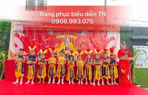  TE12 - Trang phục Âu Lạc Bé Nam Nữ 