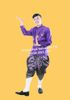 NN89 - Trang Phục Khmer Nam Tím Sậm