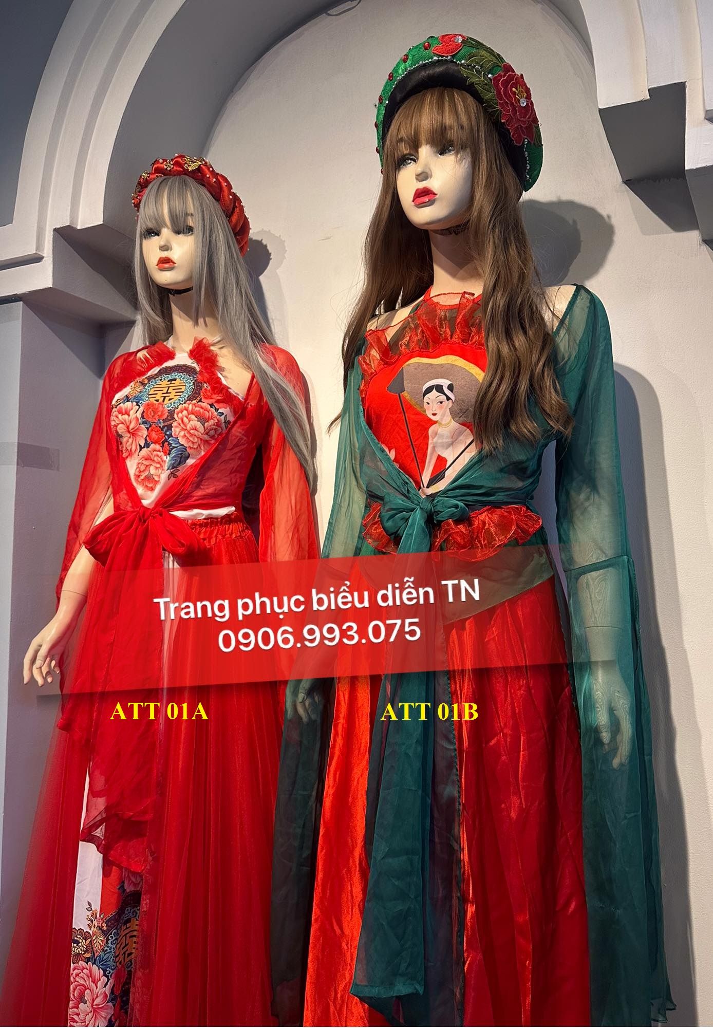 ATT01 (A-B) - Trang phục Áo Tứ Thân