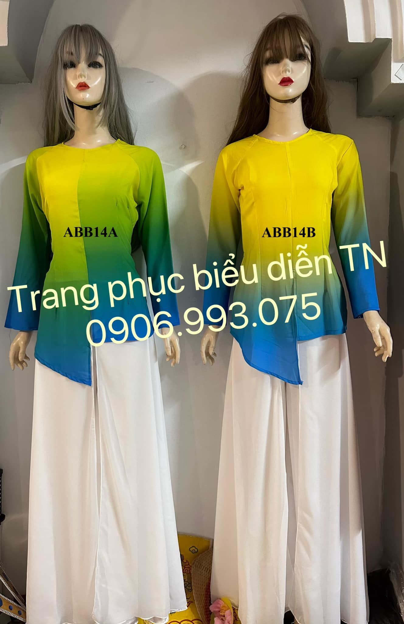 ABB14 (A-B) - Trang Phục Áo Bà Ba Nữ