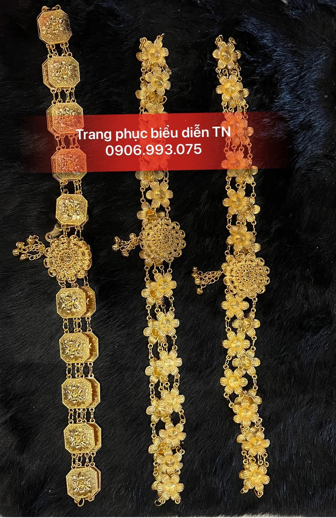 NN98 - Dây Nịt Vàng Thái/Cam