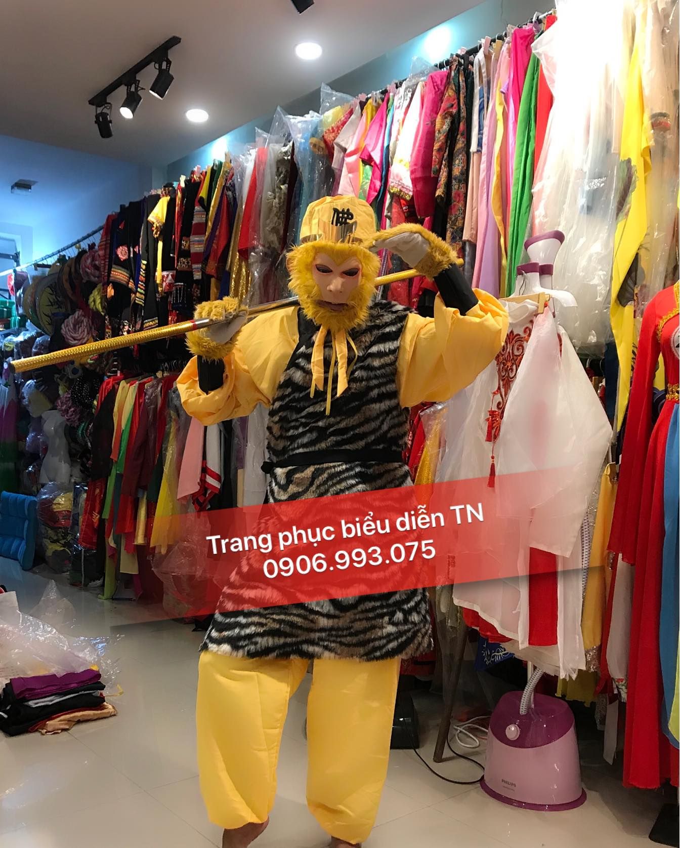 TDK005 - Áo Quần Tôn Ngộ Không Khoác Da Hổ