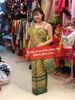 NN90 - Trang Phục Campuchia/Khmer Xanh Lá