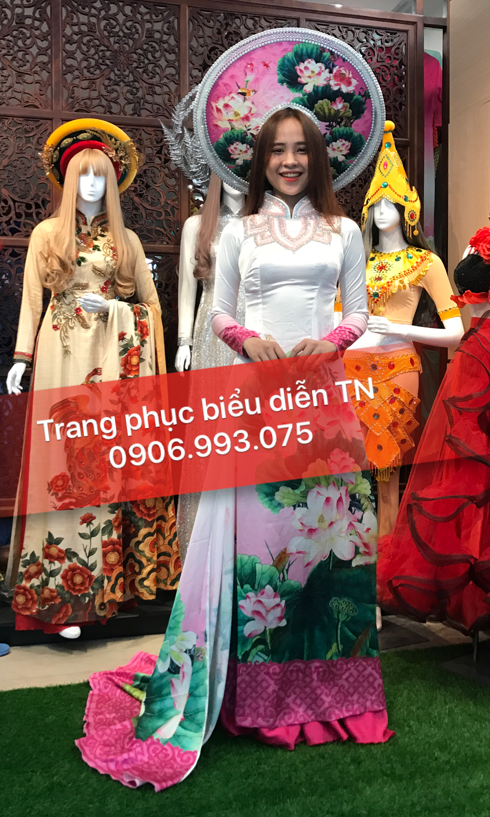 AD070 - Trang Phục Áo Dài Cao Cấp Event