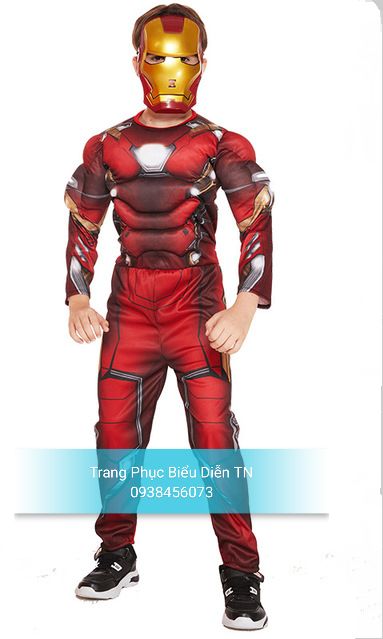 HT101 - Trang Phục Iron Man Trẻ Em