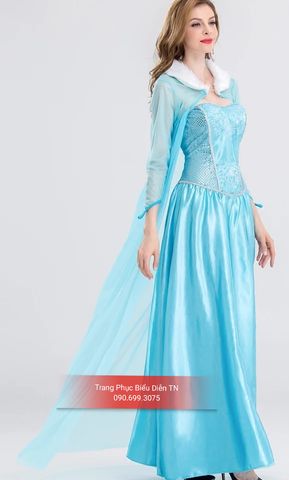  HT104 - Trang Phục Elsa Nữ Hoàng Băng Giá 
