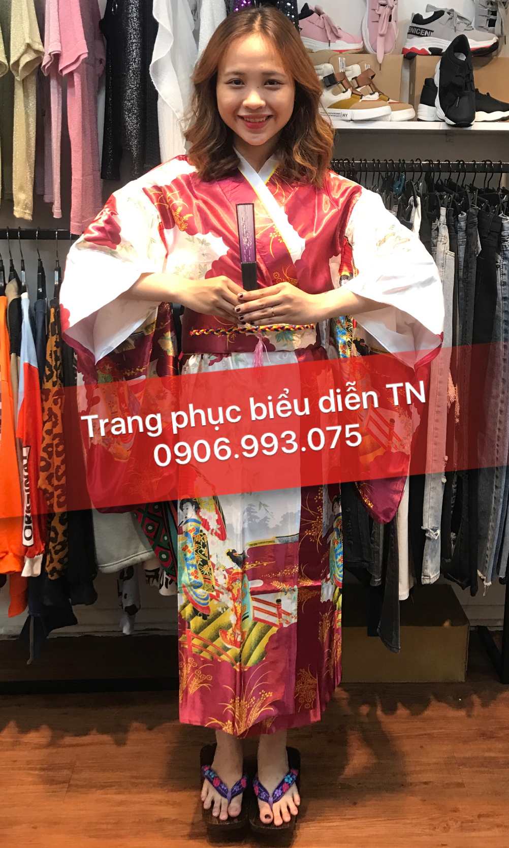 NN28 - Trang Phục Kimono Nữ