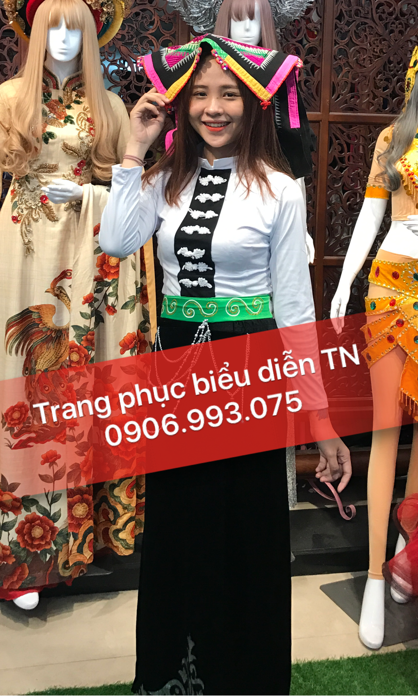 DT22 - Trang Phục Dân Tộc Thái trắng