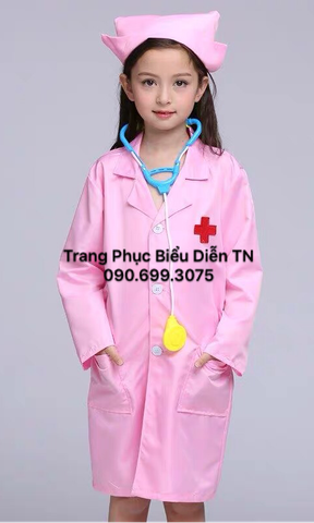  TE38 - Trang Phục Y Tá Trẻ Em 