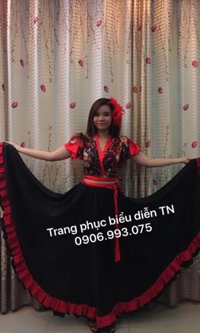  NN08 - Trang phục Tây Ban Nha Nữ 