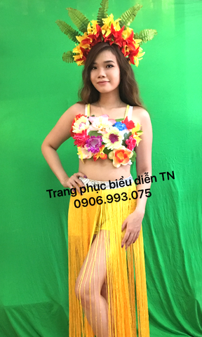  VM12 - Trang phục Váy Múa Hawaii 