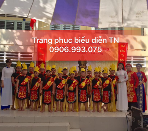  AL09 - Trang Phục Âu Lạc Trẻ Em 