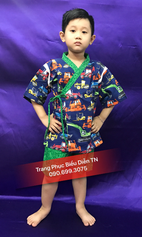  TE17 - Trang Phục YUKATA Bé Trai 