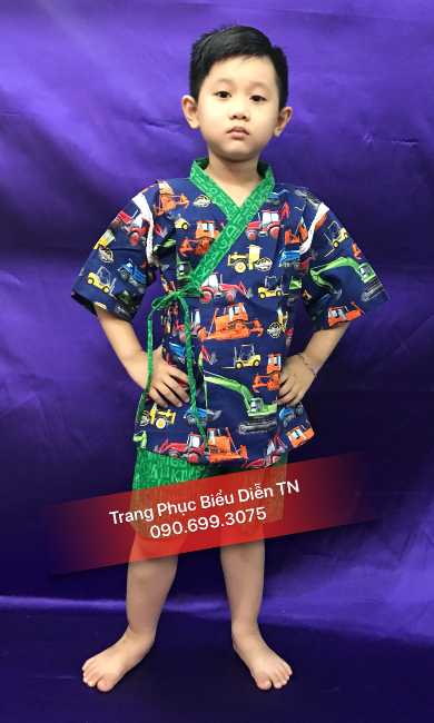 TE17 - Trang Phục YUKATA Bé Trai