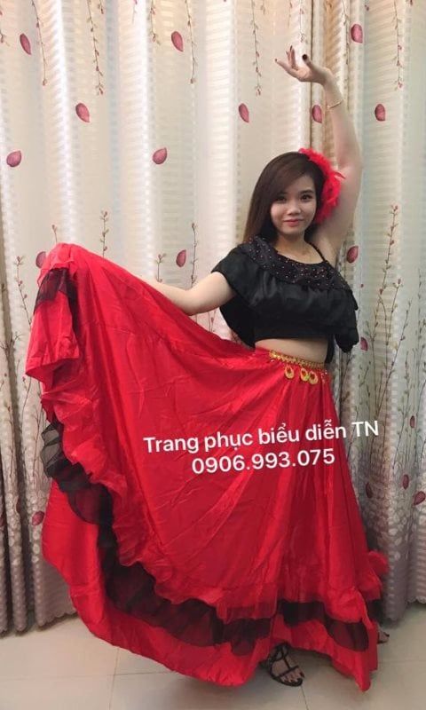 NN17 - Trang phục Tây Ban Nha Nữ