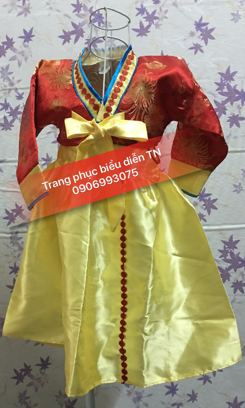 TE03 - Trang phục Trẻ Em Hanbok Nữ