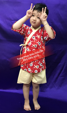  TE19 - Trang Phục YUKATA Bé Trai 