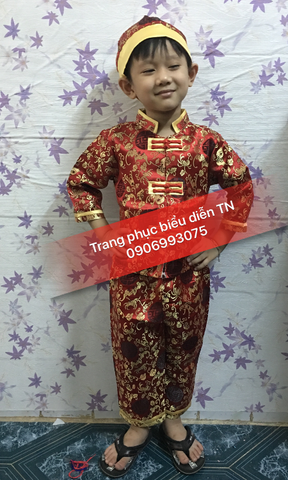 Trang phục Trung Hoa bé Trai