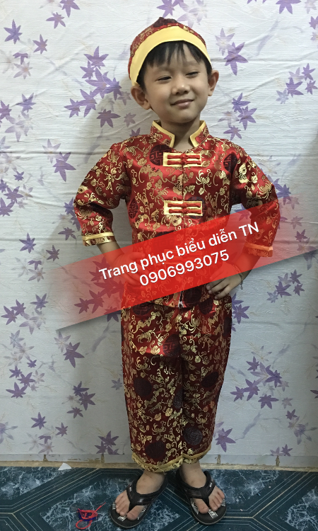 TE15 - Trang phục Trung Hoa Bé Trai