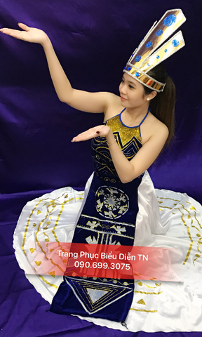  AL08 - Trang phục Âu Lạc Nữ 