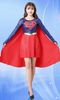 SAH015 - Trang Phục Hóa Trang Super Woman Người Lớn, Bộ Đồ Hóa Trang Siêu Anh Hùng