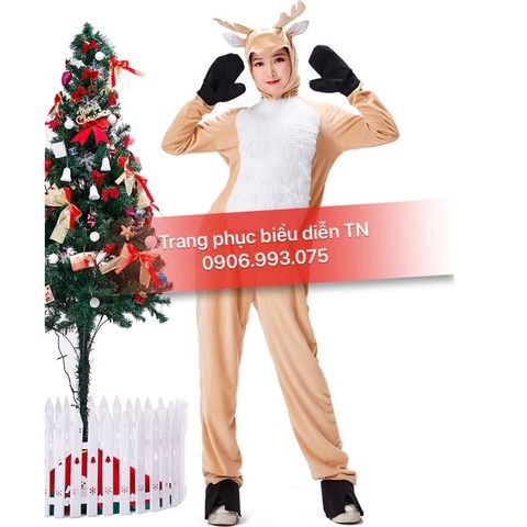  NE09 - Trang Phục Tuần Lộc Người Lớn (Noel) 