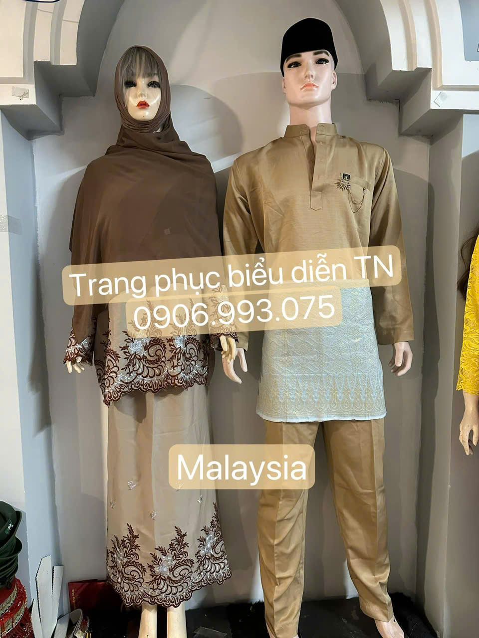 NN81 - Trang Phục Malaysia/Brunei Nam Nữ