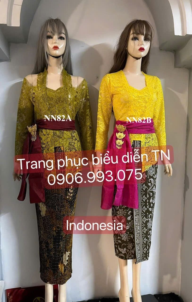 NN82 (A-B) - Trang Phục Indonesia Nữ