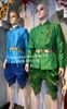 NN106 - Trang Phục Khmer Nam Màu Xanh Lá + Xanh Dương