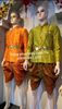 NN103 - Trang Phục Thái Lan Nam Màu Cam + Xanh Oliu