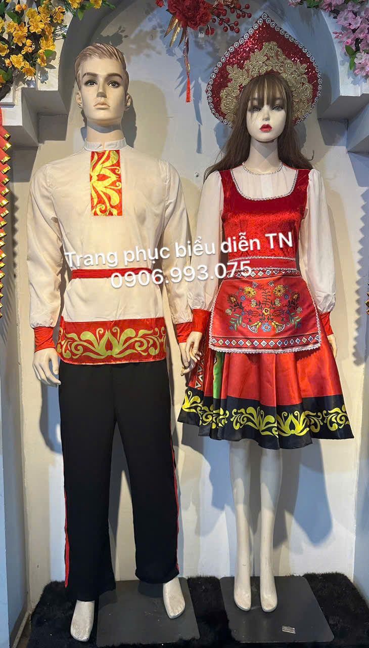 NN110 - Trang Phục Nước Nga Nam Nữ