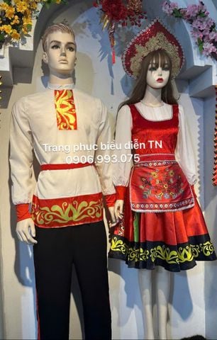  NN110 - Trang Phục Nước Nga Nam Nữ 