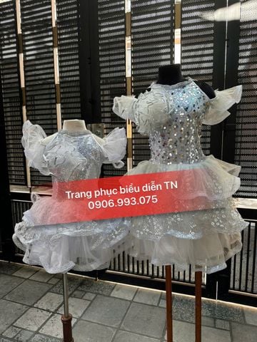  TE17 - Trang Phục Váy Bồng Trẻ Em 