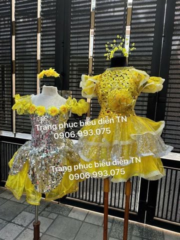  TE15 - Trang phục Váy Bồng Trẻ Em 