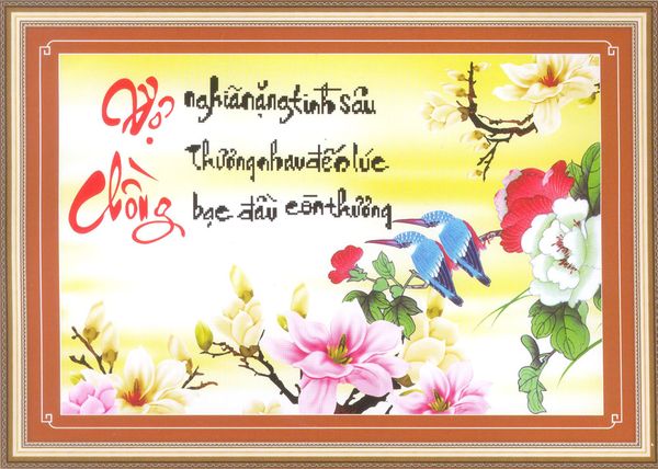 Tranh thêu chữ thập