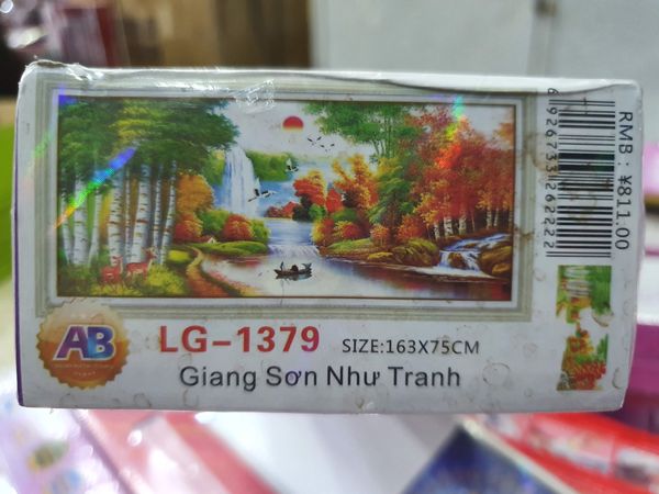 Tranh gắn đá