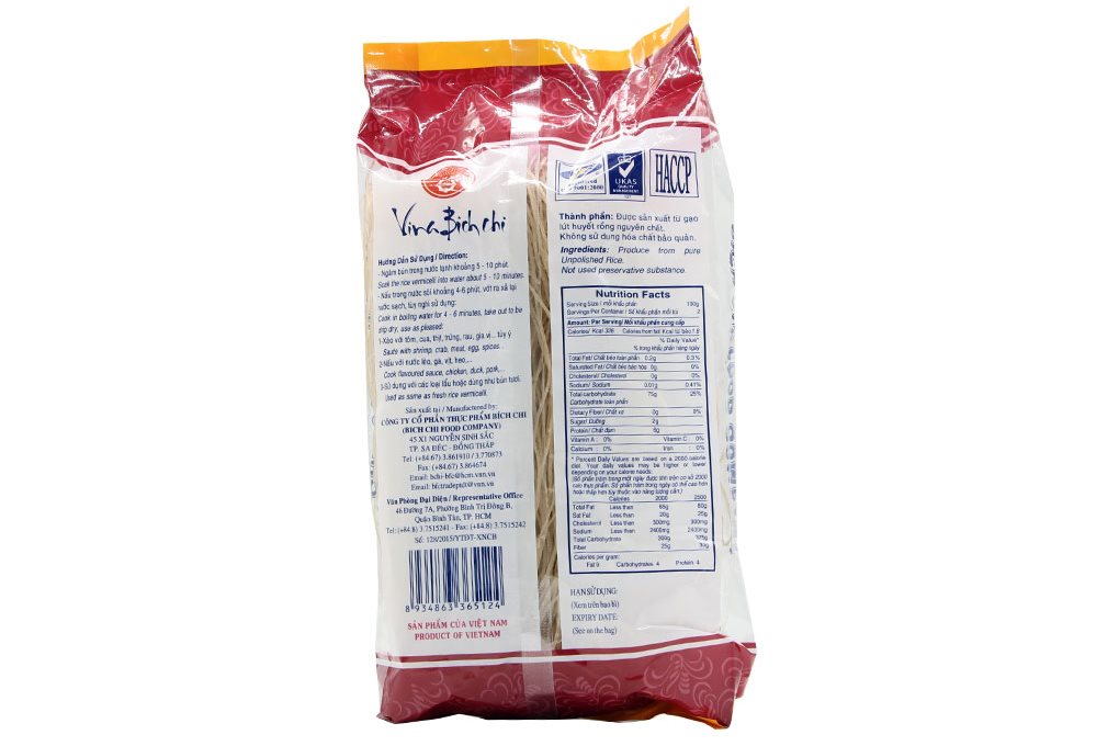 Bún gạo lứt huyết rồng