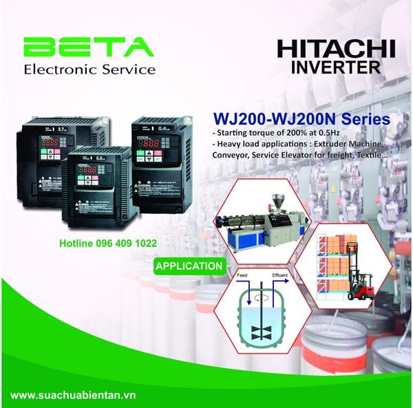 Biến tần Hitachi