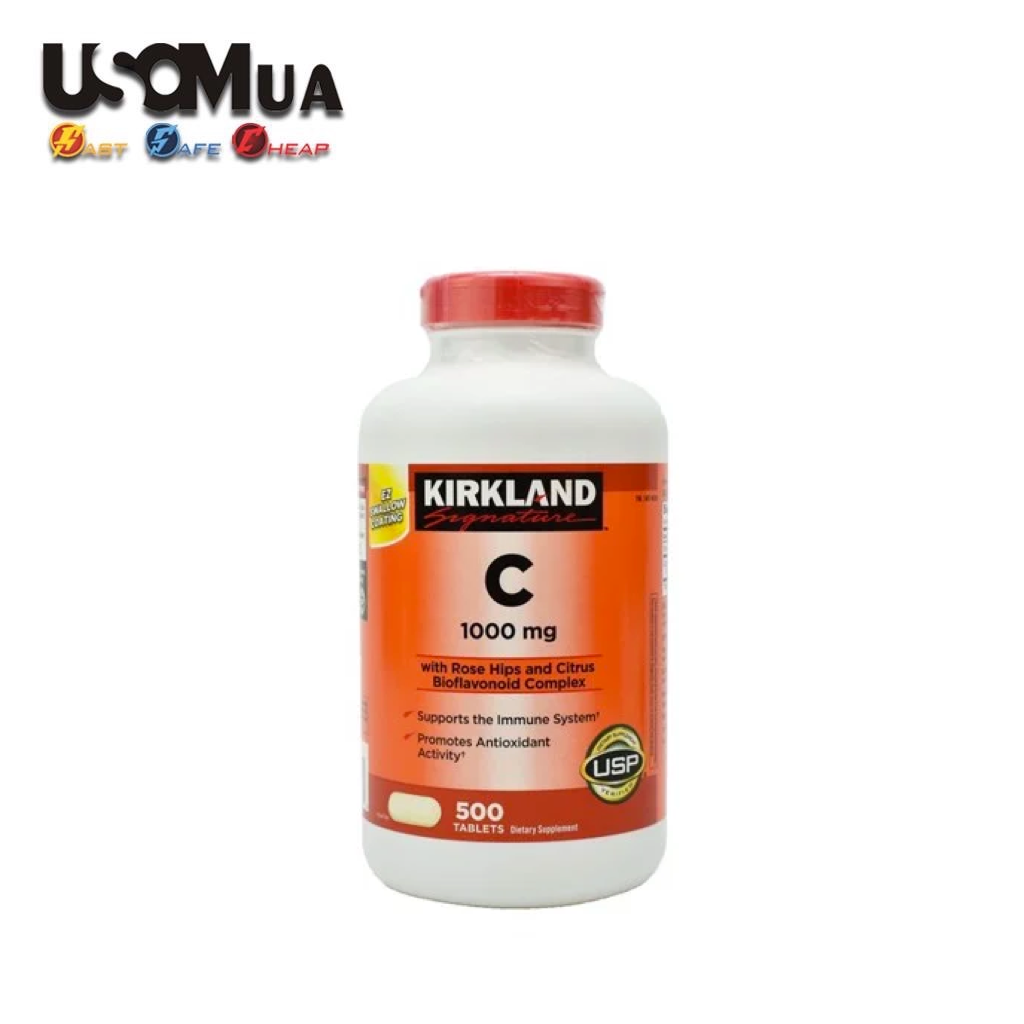 Tpcn Kirkland Signature Vitamin C 1000mg 500 Tablets Usamua Mua Hang Mỹ Tpcn Kirkland Signature Vitamin C 1000mg 500 Tablets Usamua Mua Hang Mỹ