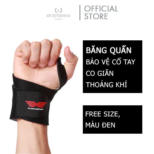 Băng cổ tay tập gym thể thao chuyên nghiệp