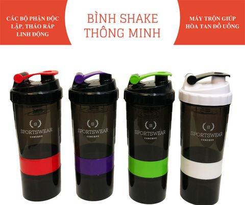  Bình nước tập gym thông minh chuyển động v1 