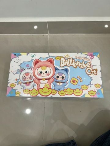  Baby Three Lucky Cat V2 - Móc Khóa Gấu Bông Mèo Thần Tài Million Cat Series V2 
