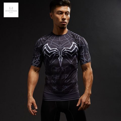  Áo tập gym thể thao Avengers SPIDERMAN v2 