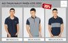 Áo thun nam cổ Navy phối S.BASIC Sportswear Concept