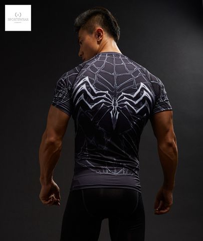  Áo tập gym thể thao Avengers SPIDERMAN v2 