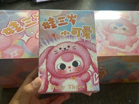  [Baby Three/Chính Hãng/Hoả Tốc] Túi Mù Baby Three Ver 3 Mini - Búp Bê Blindbox Chính Hãng (12 Mẫu + 1 Mẫu Ẩn Secret) 