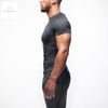 Áo tay ngắn tập GYM cao cấp GYM AESTHETICS (GA)