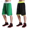 Quần short tập gym thể thao vải dệt lưng màu