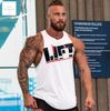 Áo ba lỗ tập gym Strong Lift Wear text